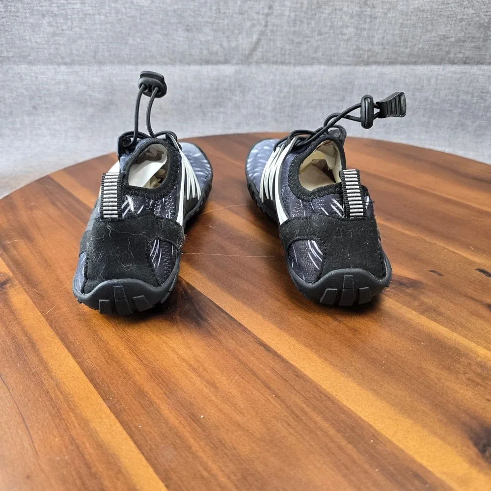 Kids Water‎ Shoes Size 35 Gray & Black Beach Pool Swim Surf Quick Dry Size 4